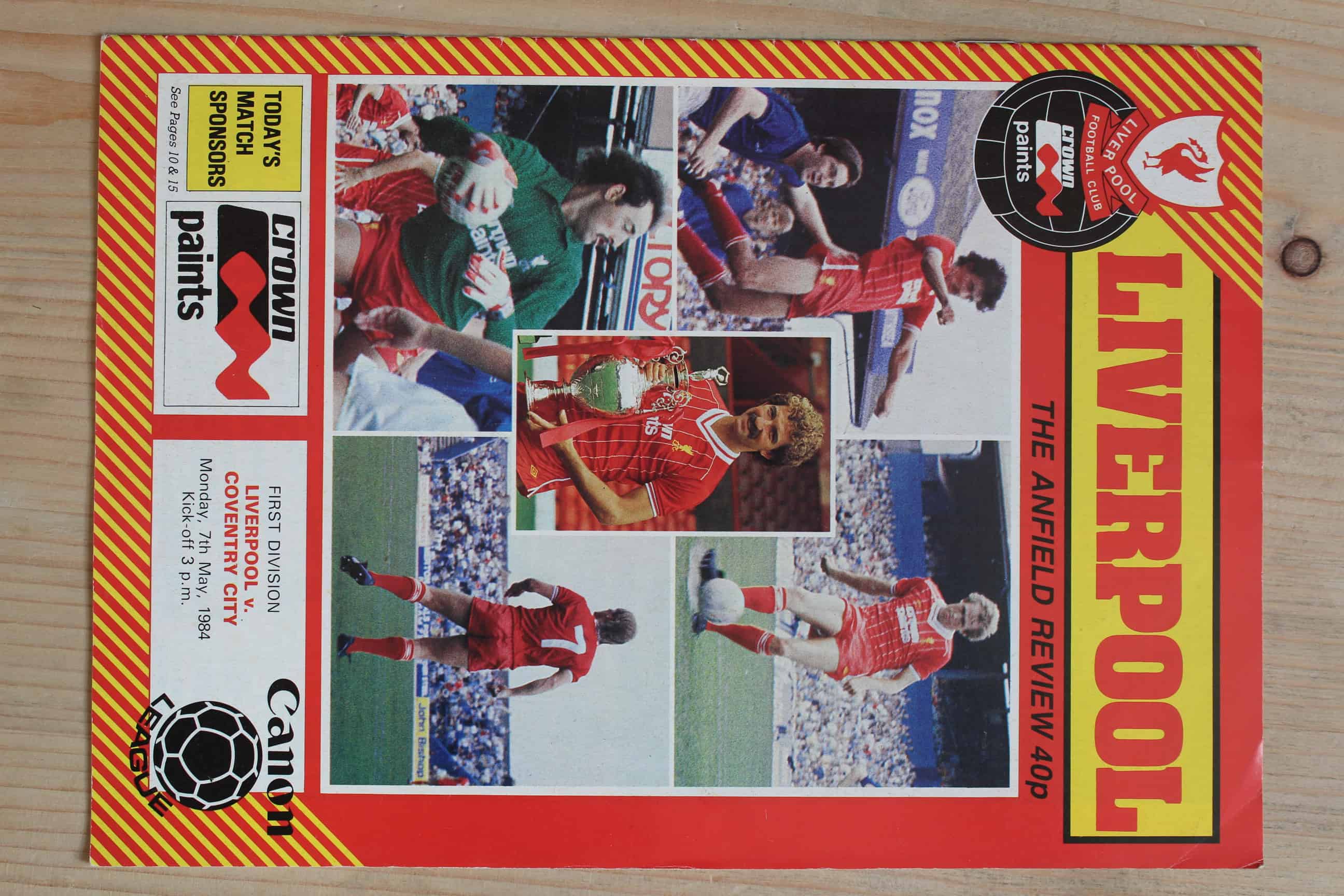 Liverpool FC v Coventry City FC